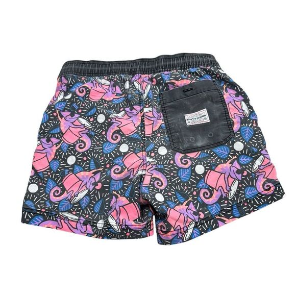 Mens Party Pants‎ Brand Karma Chameleon Stretch Swim Trunks Size Small - Picture 4 of 7